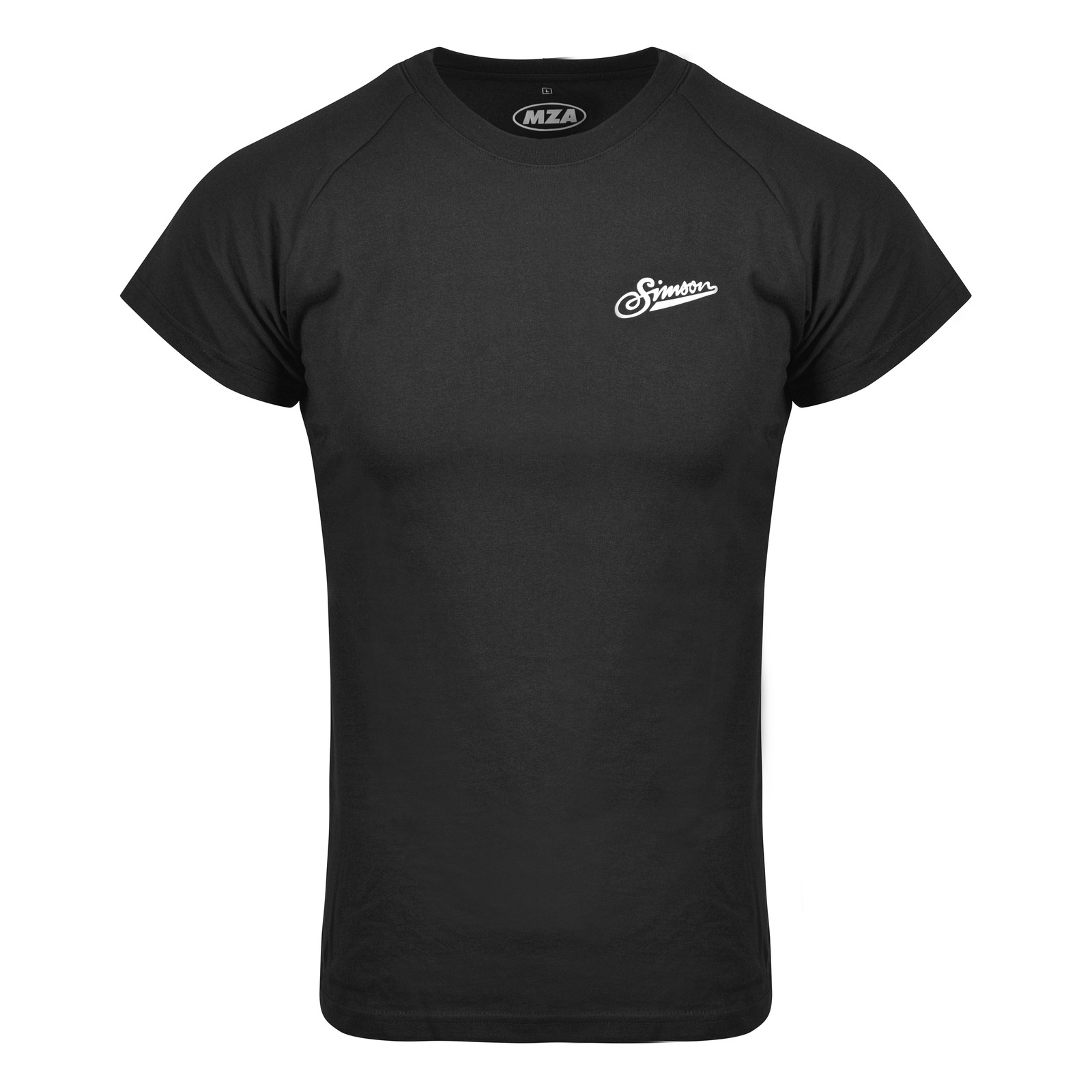 Damen-T-Shirt, Farbe: schwarz, Größe: L - Motiv: "SIMSON"